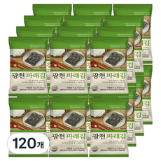 해의락 광천 파래김, 4g, 120개