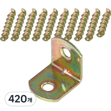 모네스페스 28번 합금 라운드 ᄀ자 꺽쇠, 420개