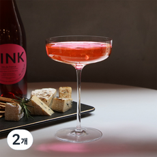 crison Pia 雞尾酒 葡萄酒 家庭調酒 玻璃杯 CT2702, 220ml, 2個