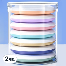 Wontique 美妝粉底粉撲 7件組, 2套, 混合色