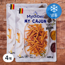 마이디벨 케이준 감자튀김 (냉동), 400g, 4개