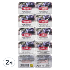 Helios 藍莓果醬 10入, 2個, 250g