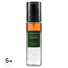 AROMATICA 補充頭髮噴霧 茉莉&香根草, 100ml, 5個