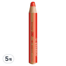 STABILO 思筆樂 Woody 3合2色鉛筆 310 紅色, 5個, 1色
