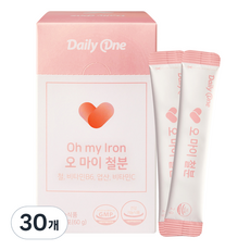 데일리원 오 마이 철분, 60g, 30개