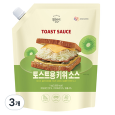 복음자리 토스트용 키위소스, 3개, 1kg