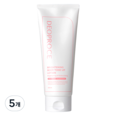 DEOPROCE 迪普詩 亮白身體素顏乳液 200ml, 單一顏色, 5個