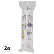 KM 櫥櫃吊掛多用五連掛勾, 白色, 2個