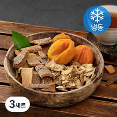 수정과 만들기 키트 곶감 건시 30g x 3개 + 계피 80g + 건생강 25g (냉동), 3세트