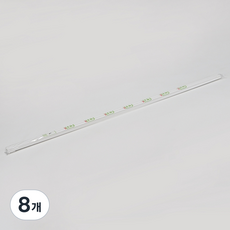 비츠온 사각 몰딩 3호 22mm x 1m, 백색, 8개