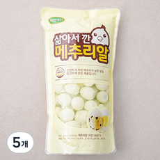자연애찬 깐메추리알, 1kg, 5개