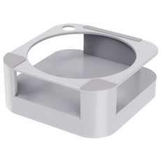 Lestar Apple M4 Mac Mini 鋁合金散熱支架 KM27, 銀色, 1個