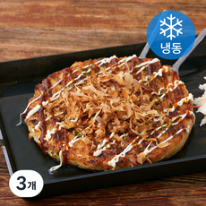 지엔씨푸드 오사카식 오코노미야끼 (냉동), 350g, 3개