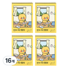 春植厚款無線綜合筆記本套組, 黃色, 16個