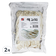 오케이식품 박고지, 2개, 1kg