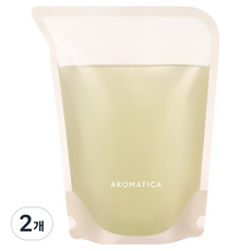 아로마티카 유칼립투스 바디워시 리필, 500ml, 2개