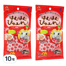 마루칸 하무하무 딸기 퓨레 소동물 간식, 30g, 10개