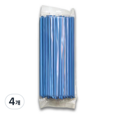 MaDaKkuMi 魔術魔法派對長條氣球 100入, 4個, 珠光藍色