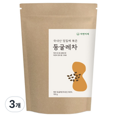 자연지애 국내산 볶은 둥굴레차, 150g, 3개, 1개입