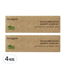 Su Organic 素食環保便利肥皂 4件組, 4組