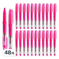 Lineplus Remember 螢光筆, 粉紅色, 48個