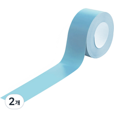 BARABOGO P12 標籤印表機專用連續標籤紙 藍色 15mm x 4.3m, 1格, 2個
