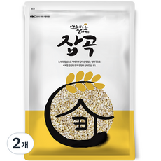 연수네쌀가게 잡곡 늘보리, 1kg, 2개