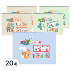 다다 그림물감 스케치북 170g 랜덤 발송 5p, 345 x 248 mm, 15매, 20개
