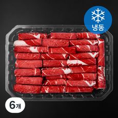 푸드랩플러스 호주산 양지 샤브샤브용 (냉동), 6개, 1kg