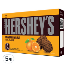 HERSHEY'S 好時 柑橘華夫餅, 5個, 146克