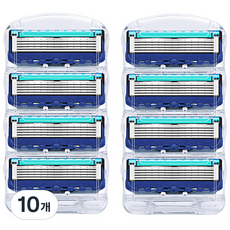 Livingmanlab 吉列ProGlide Power相容刮鬍刀片, 10個, 4入
