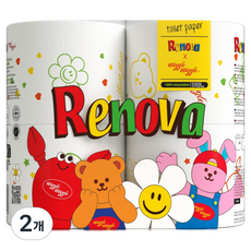 Renova 唯諾瓦 Wiggle Wiggle 聯名款 3層衛生紙, 23m, 4入, 2個