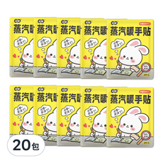 荷瞳 蒸氣暖手貼 2片, 20包