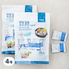 바다원 한알 일품 육수코인 깊은맛, 5g, 20개입, 4개