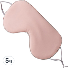 소프트 아이마스크 핑크, 5개, 1개입