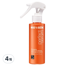 미쟝센 퍼펙트 엉킴제로 노워시 트리트먼트, 150ml, 4개