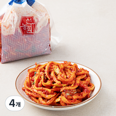 선농원 꼬들 무말랭이, 500g, 4개