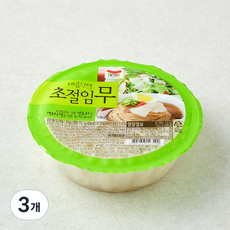일가집 초절임무, 350g, 3개