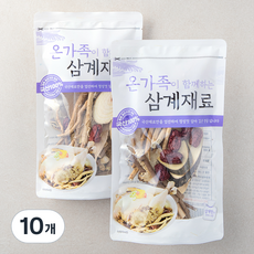 산들 온가족이 함께하는 삼계재료, 100g, 10개
