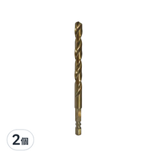 PANRICO 百利世 HSS 含鈷六角軸鑽頭 專業型 3/16" M35材質 適用 白鐵工、金屬、塑膠、木材, 5.0 x 110mm, 2個