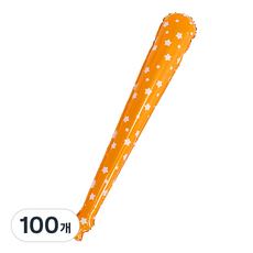 Maket Gamseong Starvel 加油棒, 100個, 橘色