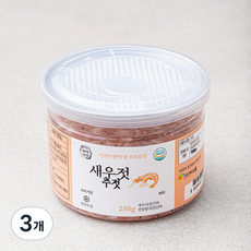 자연다감 새우젓 추젓, 250g, 3개