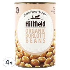 힐필드 유기농 볼로티빈 통조림, 4개, 400g