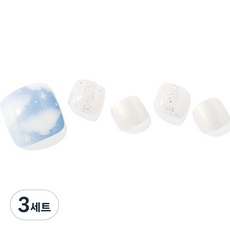 오호라 P 코튼 클라우드 페디 세트, 혼합색상, 3세트