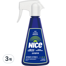 Scott 可麗舒 NICE WEATHER 除臭劑 木質佛手柑 正裝, 380ml, 3個