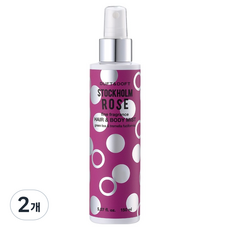 더프트앤도프트 파인프라그란스 헤어 & 바디미스트 스톡홀름로즈, 150ml, 2개