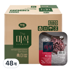 더미식 흑미밥, 180g, 48개