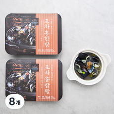 국물이 끝내주는 포차 홍합탕 냉장, 400g, 8개