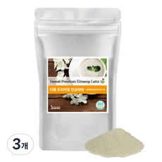 다원 프리미엄 인삼라떼분말, 500g, 1개입, 3개