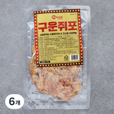 리프레쉬 구운쥐포, 90g, 6개
